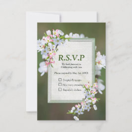 Cherry Blommar Flower Bouquet OSA Kort