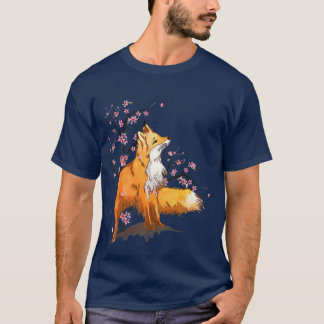 Cherry Blommar Flower Japansk Art Fo T Shirt