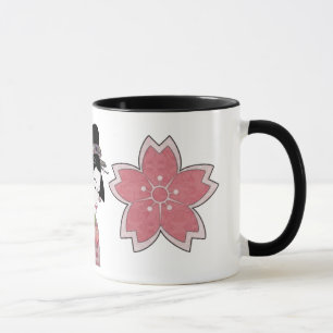 Cherry Blommar Geisha Mugg