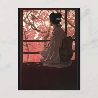 CHERRY BLOMMAR GEISHA VYKORT