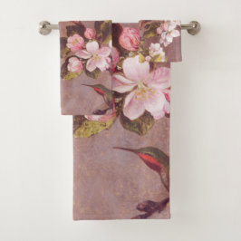 Cherry Blommar Gren Bath Towels