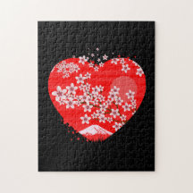 Cherry Blommar Heart