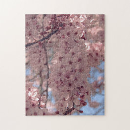 Cherry blommar Japan blommigt rosa söt unique Jig Pussel
