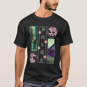 Cherry Blommar Japanska Streetwear Manar Women Lof T Shirt