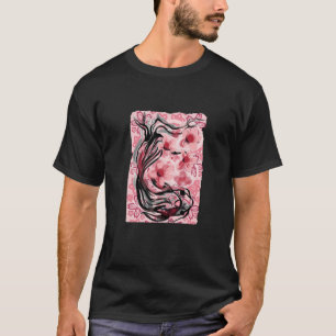 Cherry Blommar Koi Japansk Koi Carp Vår Nishik T Shirt