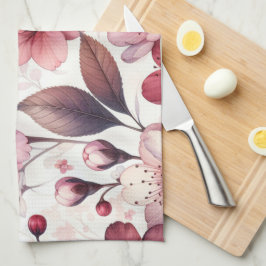 Cherry Blommar Kökshandduk