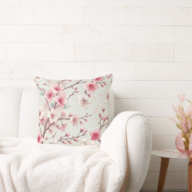 Cherry Blommar Kudde (Soffa)