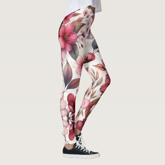 Cherry Blommar Leggings (Höger)