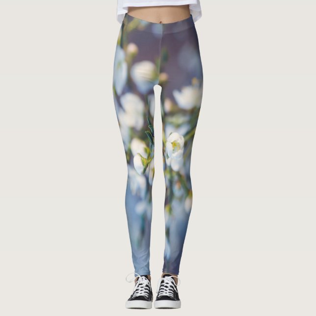 Cherry blommar leggings (Framsida)