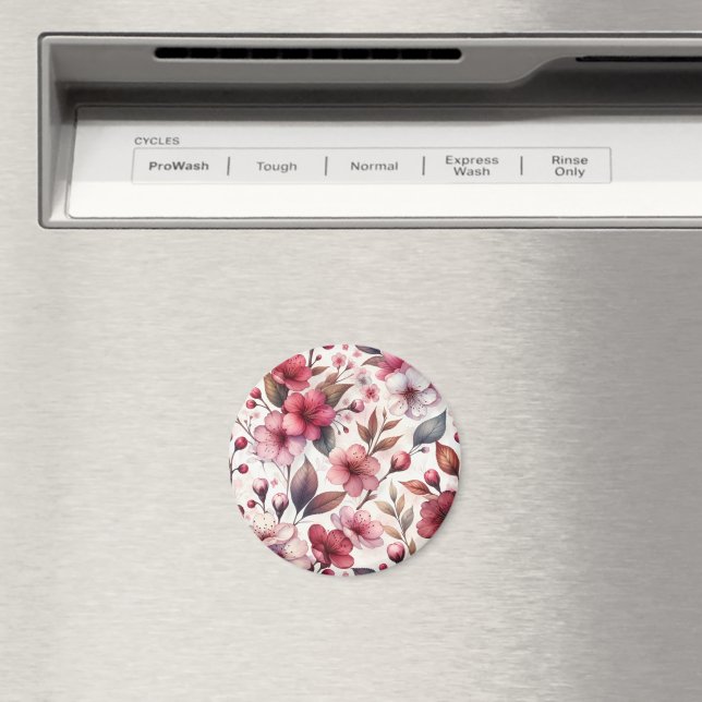 Cherry Blommar Magnet (In Situ (Dishwasher))