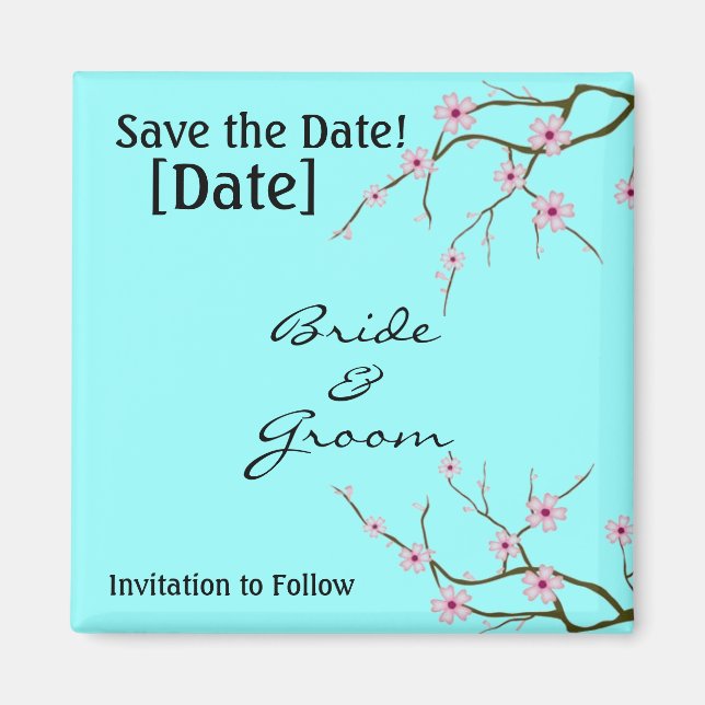 CHERRY-BLOMMAR MAGNET (Framsidan)