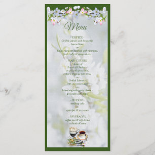 Cherry Blommar Menu Meny