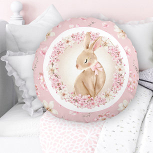 CHERRY BLOMMAR MÖNSTER NURSERY ROUND PILLOW RUND KUDDE