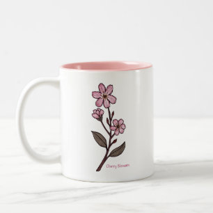 Cherry Blommar Mugg