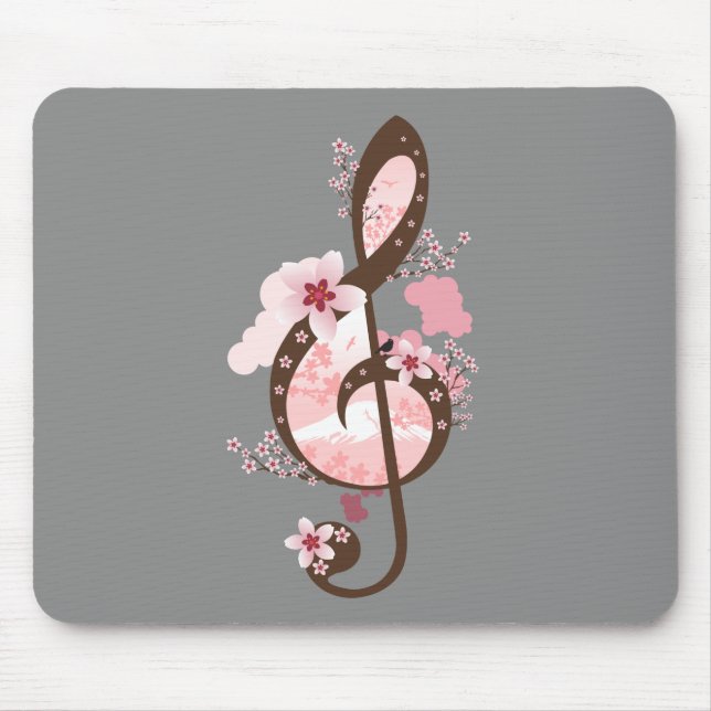 Cherry Blommar Music Musmatta (Framsidan)