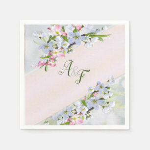 Cherry blommar Napkins Pappersservett