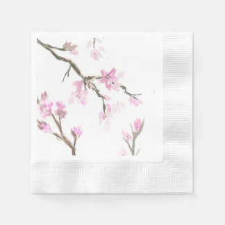 Cherry Blommar Napkins Pappersservett