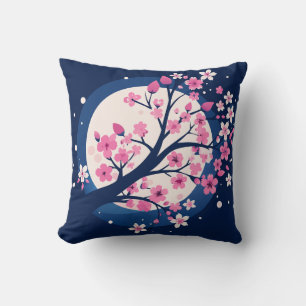 Cherry Blommar Nights Kudde