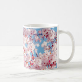 Cherry Blommar Photo Mugg