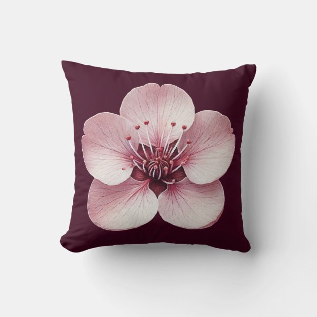 Cherry Blommar Pillow Kudde (Framsida)