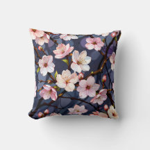 Cherry Blommar Pillow.