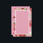 Cherry blommar röd ros<br><div class="desc">Cherry blommar röd ros mönster skriver ut pappert.</div>