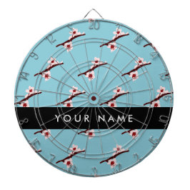 Cherry Blommar, Rosa Sakura, ditt namn Darttavla