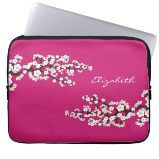 Cherry Blommar Sakura Laptop sleeve (fuschia)
