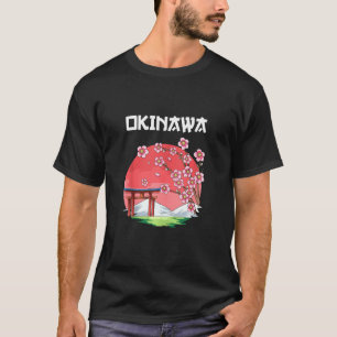 Cherry Blommar Sakura Okinawa Japan T Shirt