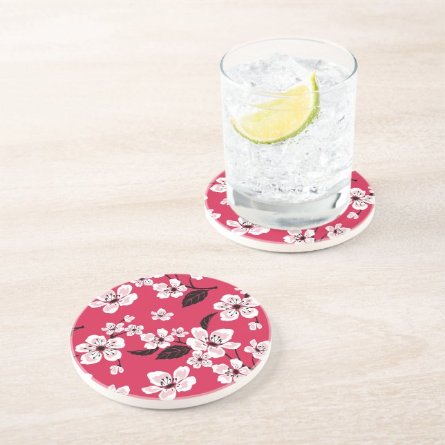 CHERRY BLOMMAR - SAKURA (RED) UNDERLÄGG (Sidan)