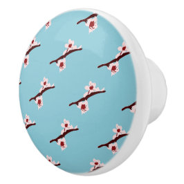 Cherry Blommar, Sakura, Rosa Blommönster Knopp