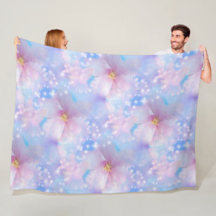 Cherry Blommar - Sakura seamless mönster 5 Fleecefilt