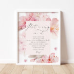 Cherry blommar satte ring på spel poster<br><div class="desc">Cherry blommar satte ett ring på det poster spelet. Matchande objekt är tillgängliga.</div>