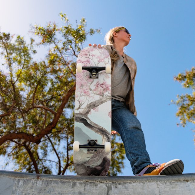Cherry Blommar Sergranat Mini Skateboard Bräda 18,5 Cm (Utomhus 1)