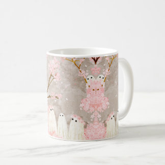 Cherry Blommar Spöken Kaffemugg