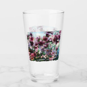 Cherry Blommar Stänk Flowers Glaskopp