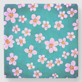 Cherry Blommar Stone Underlägg