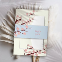 Cherry Blommar Thmet Bröllop