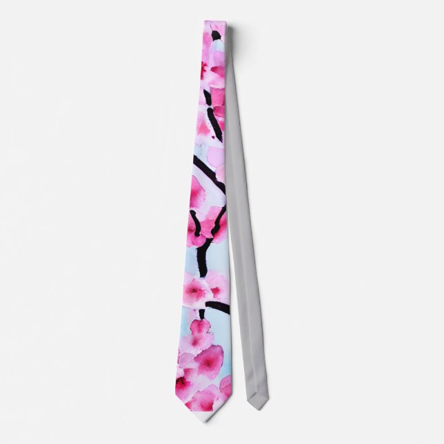 Cherry Blommar Tie Slips (Framsida)