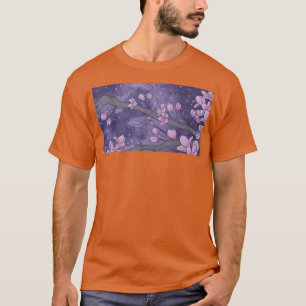Cherry Blommar Träd Japanska Sakura Flower Beautif T Shirt