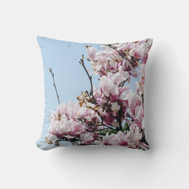 CHERRY BLOMMAR TRÄD KUDDE (Framsida)