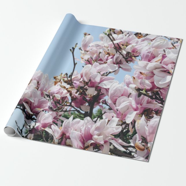 CHERRY BLOMMAR TRÄD PRESENTPAPPER (Utrullad)