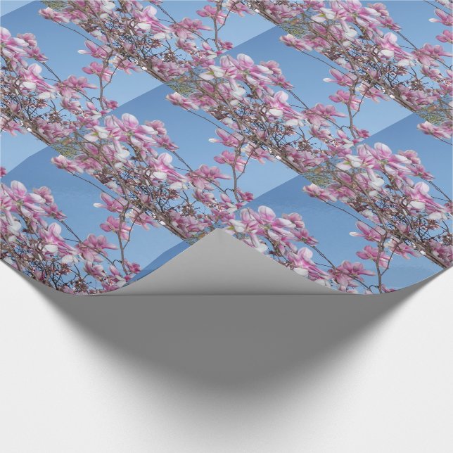 Cherry Blommar Träd Presentpapper (Hörn)
