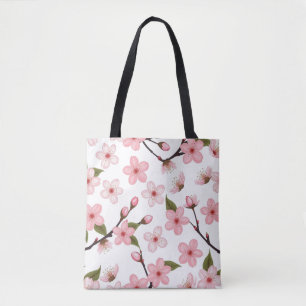 Cherry blommar tygkasse