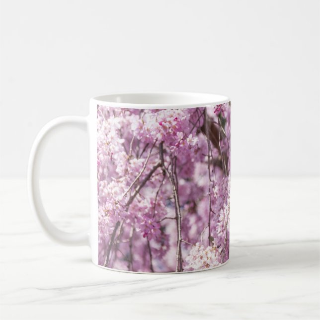 Cherry Blommar Vår Kaffemugg (Vänster)