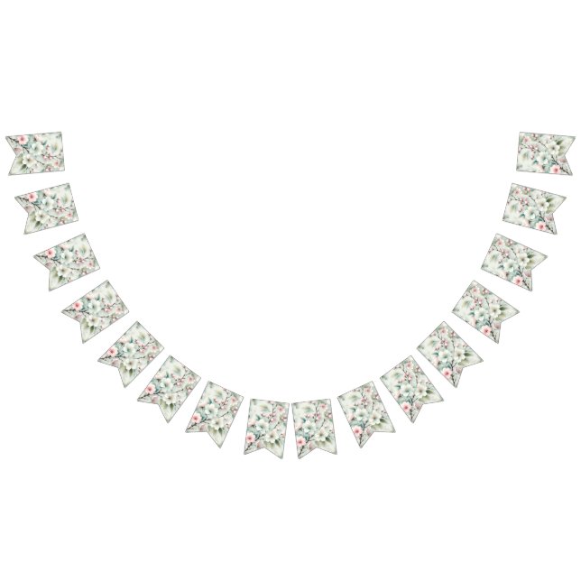 Cherry Blommar Vimplar (Alla)