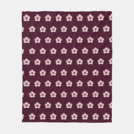 Cherry Blommars Blanket Fleecefilt