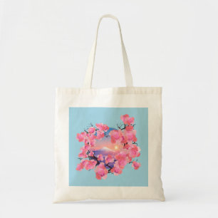 Cherry Blommars by Mount Fuji Tygkasse