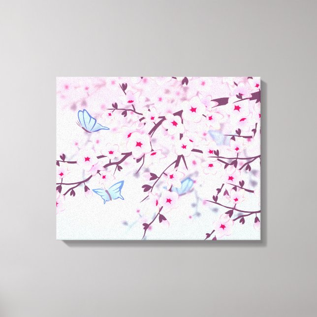Cherry Blommars Girly Canvas (Framsida)