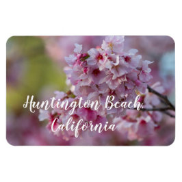 Cherry Blommars in Huntington Beach Magnet